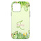 Tropical Leaves Border iPhone 13 Pro Max Tough Case - Back