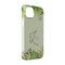 Tropical Leaves Border iPhone 14 Case - Angle