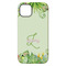 Tropical Leaves Border iPhone 14 Pro Max Tough Case - Back