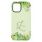 Tropical Leaves Border iPhone 15 Pro Max Tough Case - Back