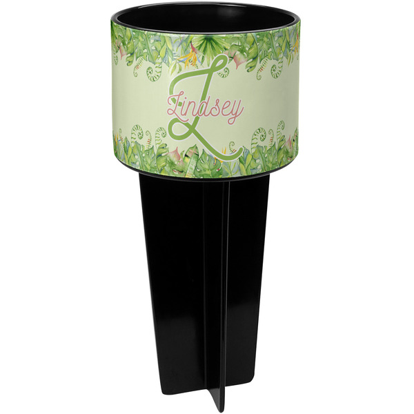 Tropical Leaves Border spiker_black_apvl