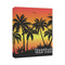 Tropical Sunset 11x14 - Canvas Print - Angled View