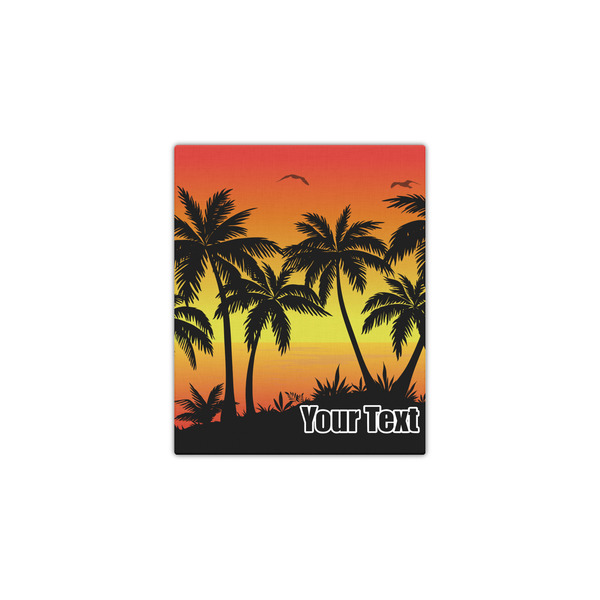 Tropical Sunset 11x14 - Canvas Print - Front View