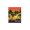 Tropical Sunset 11x14 - Canvas Print - Front View