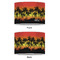 Tropical Sunset 12" Drum Lampshade - APPROVAL (Poly Film)