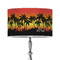 Tropical Sunset 12" Drum Lamp Shade - Poly-film (Personalized)