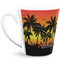 Tropical Sunset 12 Oz Latte Mug - Front Full
