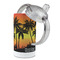 Tropical Sunset 12 oz Stainless Steel Sippy Cups - Top Off