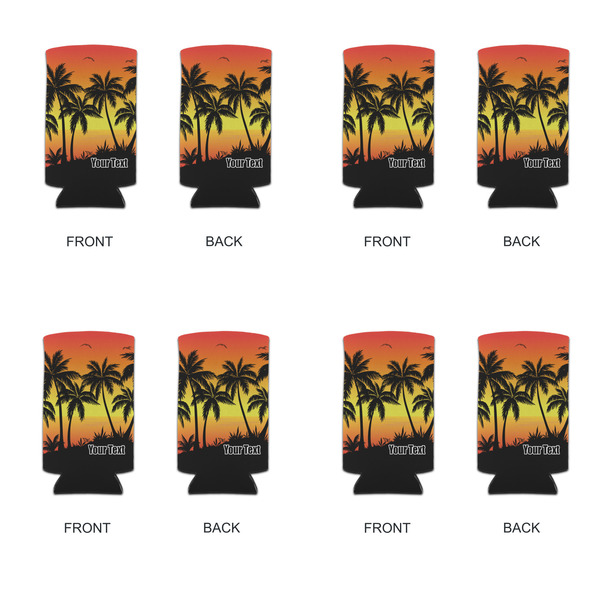 Tropical Sunset 12oz Tall Can Sleeve - Set of 4 - APPROVAL