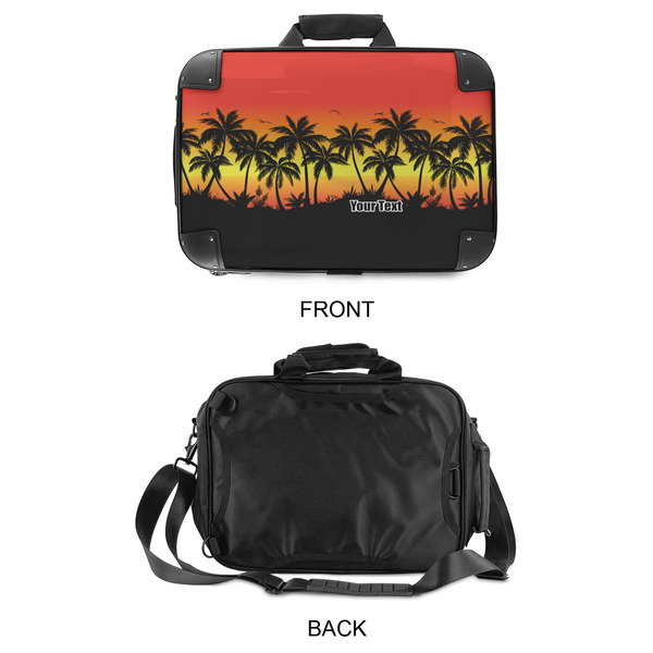 Tropical Sunset 15" Hard Shell Briefcase - APPROVAL