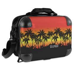 Tropical Sunset Hard Shell Briefcase (Personalized)