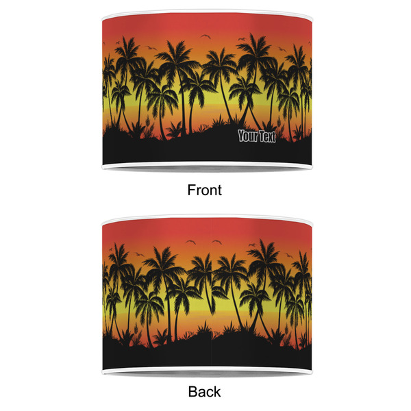 Tropical Sunset 16" Drum Lampshade - APPROVAL (Poly Film)