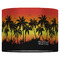 Tropical Sunset 16" Drum Lampshade - FRONT (Fabric)