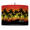 Tropical Sunset 16" Drum Lampshade - PENDANT (Fabric)