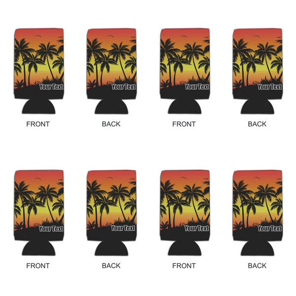 Tropical Sunset 16oz Can Sleeve - Set of 4 - APPROVAL