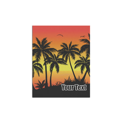Tropical Sunset Poster - Multiple Sizes (Personalized)