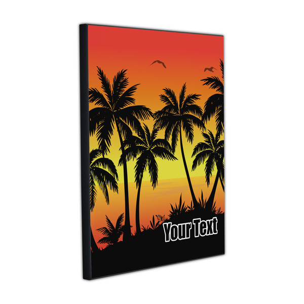 Custom Tropical Sunset Wood Prints (Personalized)