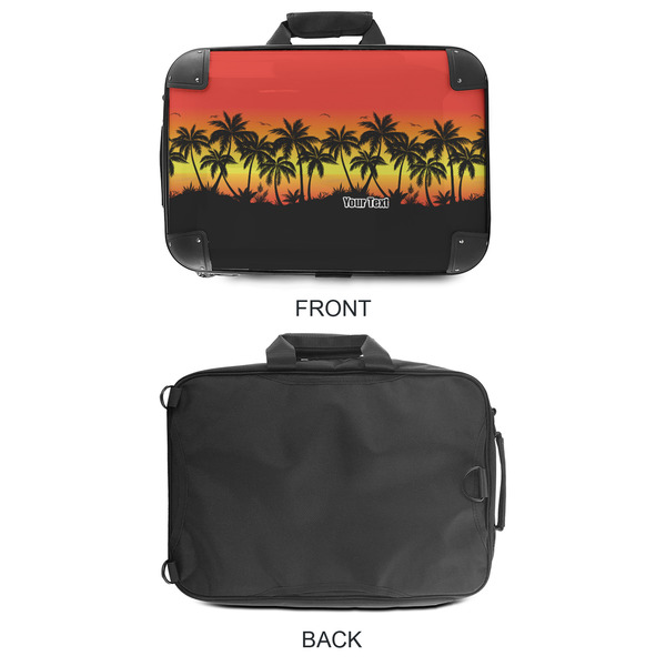 Tropical Sunset 18" Laptop Briefcase - APPROVAL