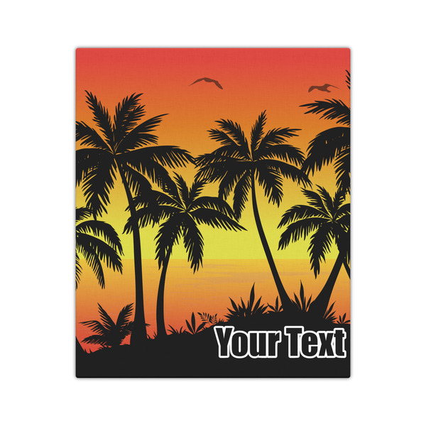 Tropical Sunset 20x24 - Canvas Print - Front View