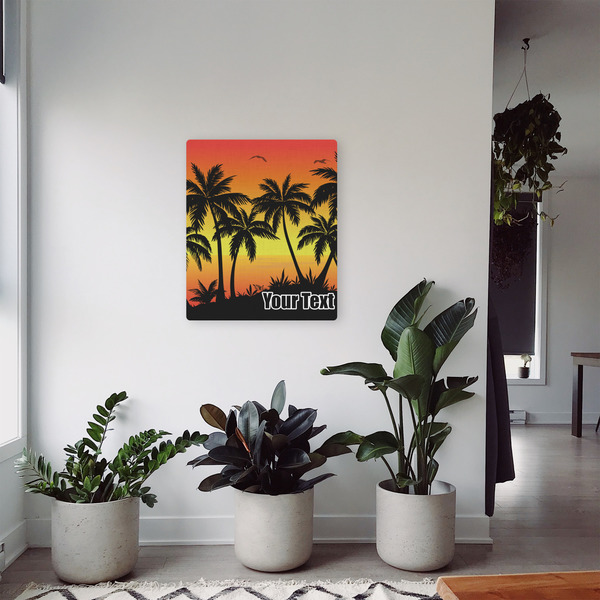 Tropical Sunset 20x24 - Canvas Print - In Context