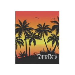 Tropical Sunset Poster - Matte - 20x24 (Personalized)