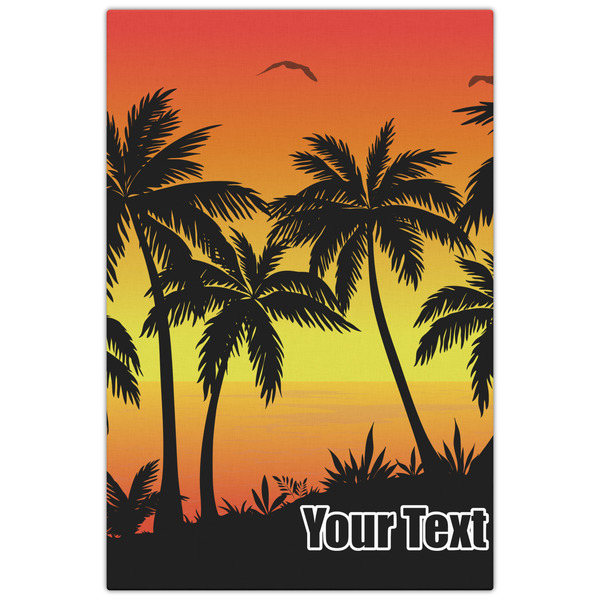 Tropical Sunset 20x30 - Canvas Print - Front View