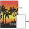 Tropical Sunset 20x30 - Matte Poster - Front & Back