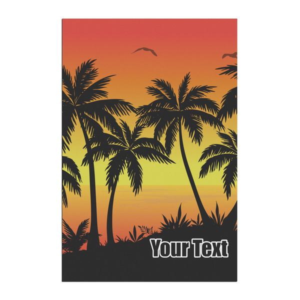 Custom Tropical Sunset Posters - Matte - 20x30 (Personalized)