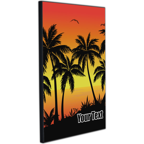 Tropical Sunset 20x30 Wood Print - Angle View