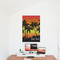 Tropical Sunset 24x36 - Matte Poster - On the Wall