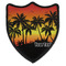 Tropical Sunset 3 Point Shield