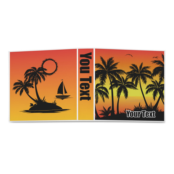 Tropical Sunset 3-Ring Binder Approval- 2in