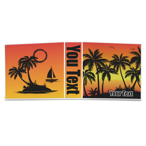 Tropical Sunset 3-Ring Binder Approval- 3in