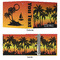 Tropical Sunset 3 Ring Binders - Full Wrap - 3" - APPROVAL