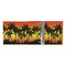 Tropical Sunset 3 Ring Binders - Full Wrap - 3" - OPEN INSIDE