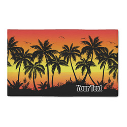 Tropical Sunset 3' x 5' Indoor Area Rug (Personalized)