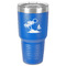 Tropical Sunset 30 oz Stainless Steel Ringneck Tumbler - Blue - Front