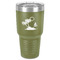 Tropical Sunset 30 oz Stainless Steel Tumbler - Olive - Single-Sided