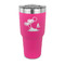 Tropical Sunset 30 oz Stainless Steel Tumbler - Pink - Single Sided