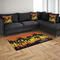 Tropical Sunset 4'x6' Indoor Area Rugs - IN CONTEXT