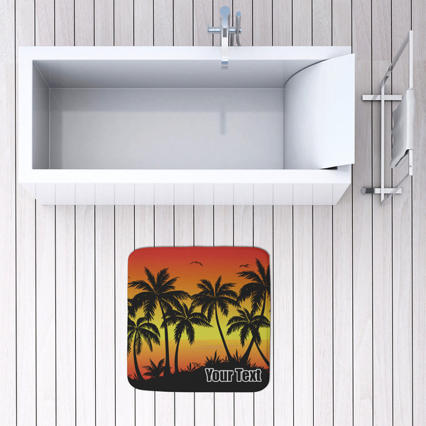 Tropical Sunset 48x48 Foam Memory Mat - LIFESTYLE