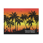 Tropical Sunset 5' x 7' Indoor Area Rug (Personalized)