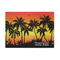 Tropical Sunset 5' x 7' Indoor Area Rug (Personalized)