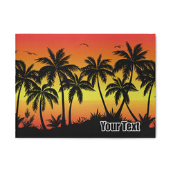 Tropical Sunset 5' x 7' Patio Rug (Personalized)