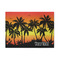 Tropical Sunset 5'x7' Patio Rug - Front/Main