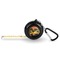 Tropical Sunset 6-Ft Pocket Tape Measure with Carabiner Hook - Front