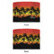 Tropical Sunset 8" Drum Lampshade - APPROVAL (Fabric)