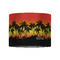 Tropical Sunset 8" Drum Lampshade - FRONT (Fabric)