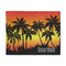Tropical Sunset 8'x10' Patio Rug - Front/Main