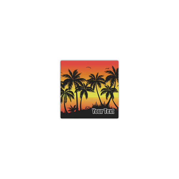 Tropical Sunset 8x8 - Canvas Print - Front View